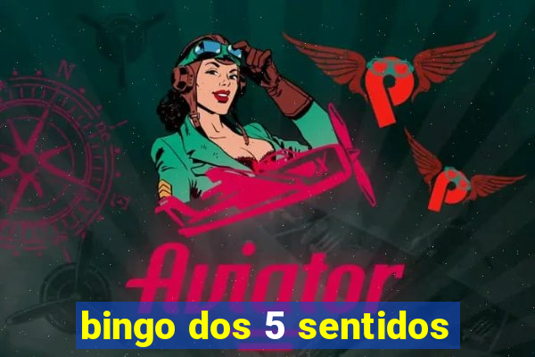 bingo dos 5 sentidos